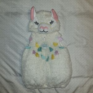 Fuzzy Llama Baby Halloween Costume Size 18 Months